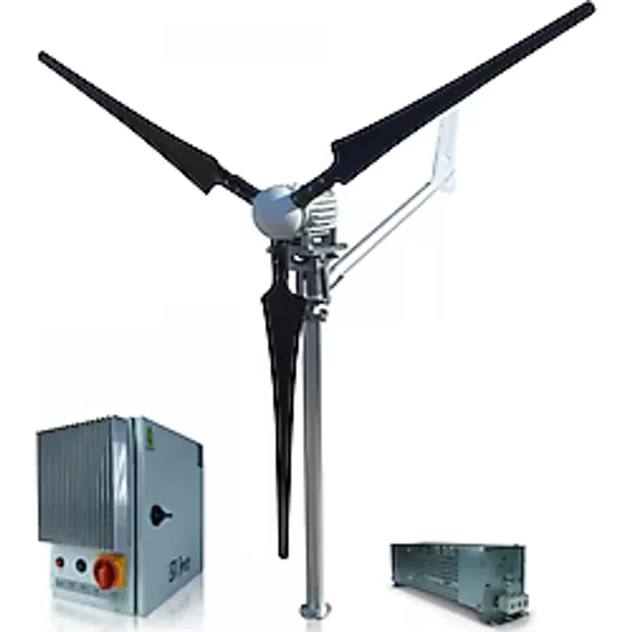 İsta Breeze Set i1500W Windsafe Korumalı 48V Rüzgar Türbini + Wind Pro Şarj Kontrol
