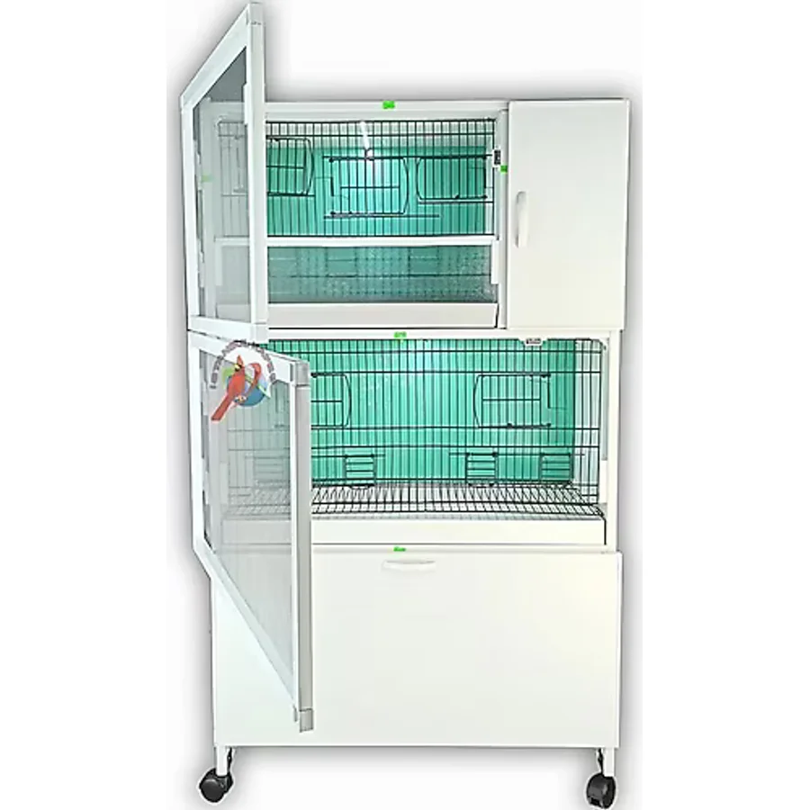 Istanbul Kafes Model 02Dys Pvc Kus Dolabı (Kurulu Gonderım)