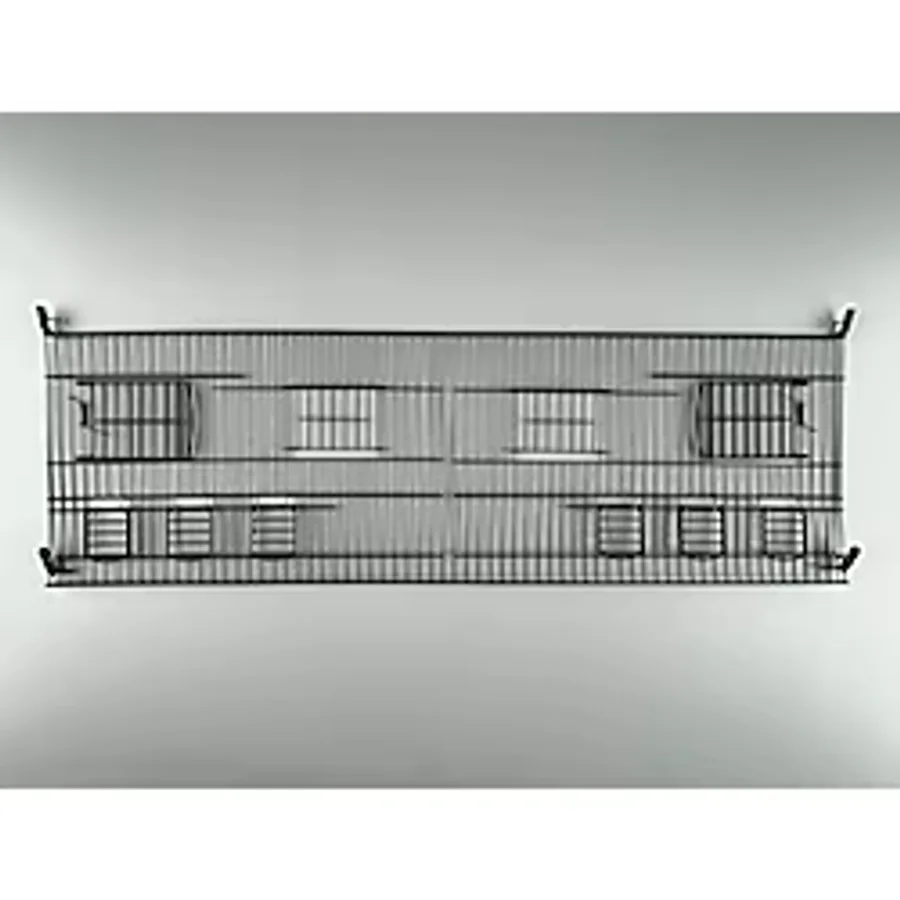 istanbul kafes - Salma Kafes Önteli - (100,5cm x 31,5cm ) M01-Düz Boyalı