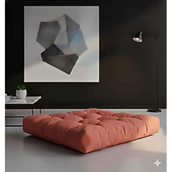 İstanbul kumaş Dekoratif Rual Yer & Palet Minderi 60x60x10 (GÖRSELDEKİ ÜRÜN) - SOMON