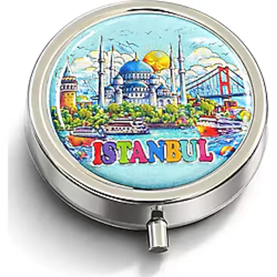 İstanbul Temalı İlaç Kutusu Alk4373