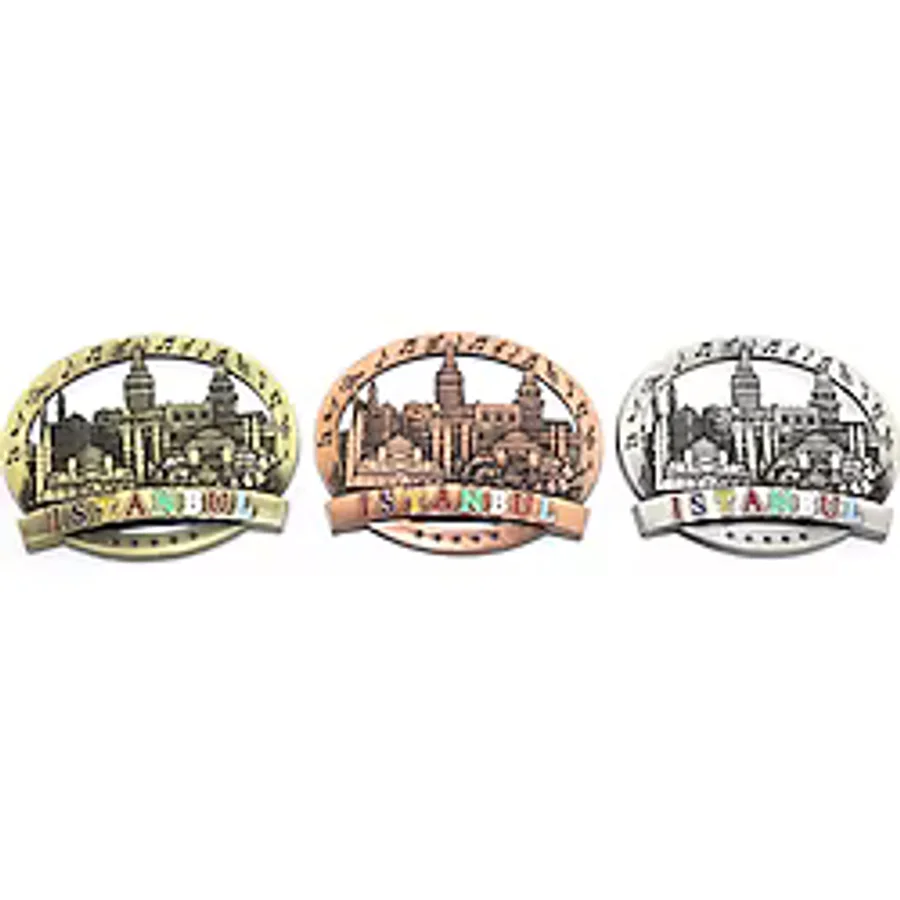 İstanbul Temalı Metal Magnet Alk3329