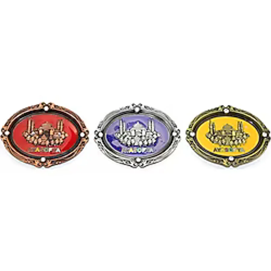 İstanbul Temalı Metal Magnet Alk3335