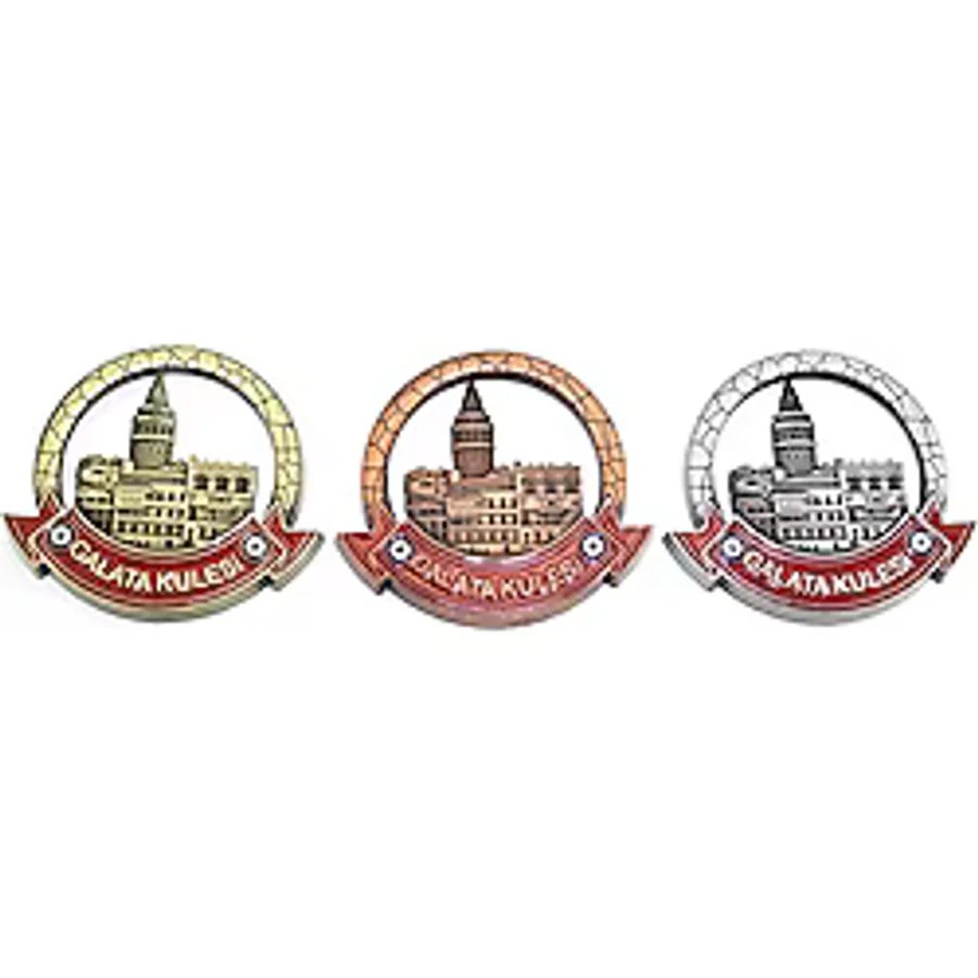 İstanbul Temalı Metal Magnet Alk3340
