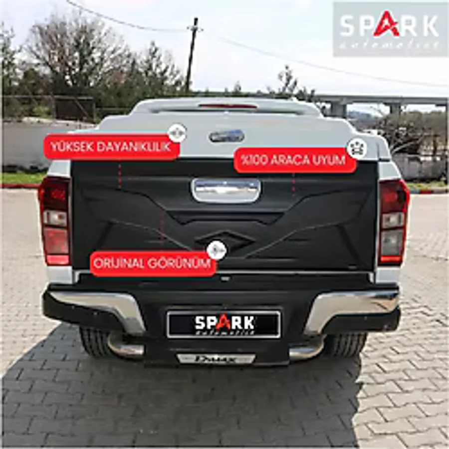 Isuzu D-Max 2017-2019 Yıl Aralığı Uyumlu Bagaj Kapağı Dodik