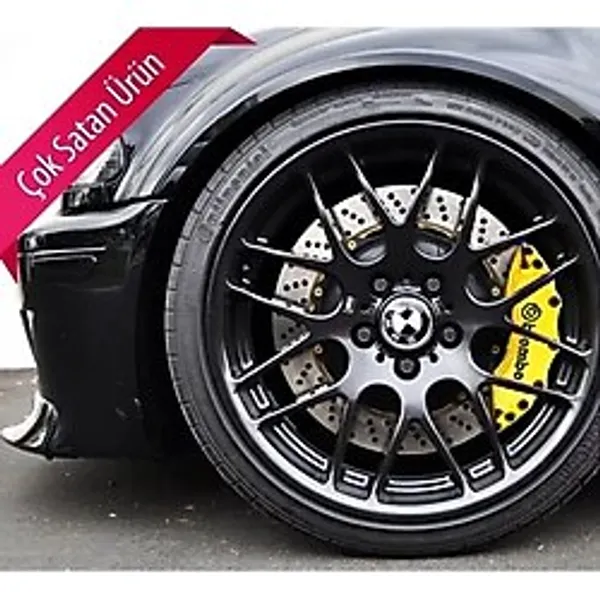 Isuzu Turkuaz Uyumlu Brembo Sarı Kaliper Kapağı 4 Parça Ön Arka Set