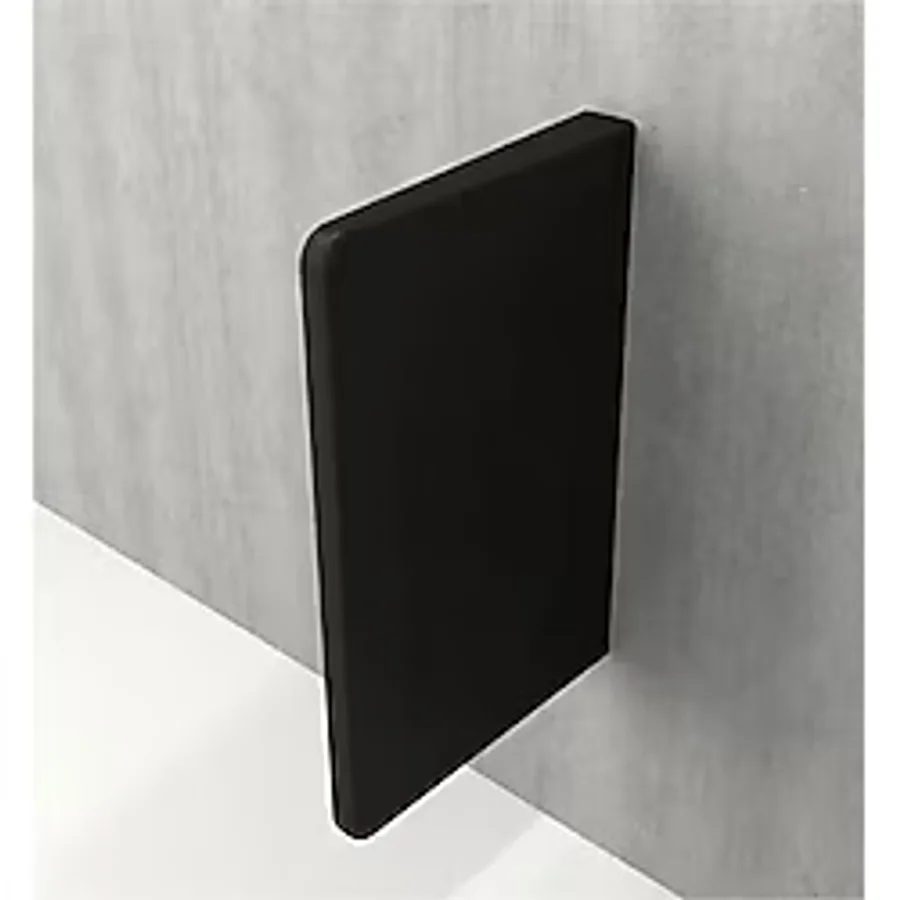 Isvea Infinity Mat Siyah Pisuvar Ara Bölme / Seperatör