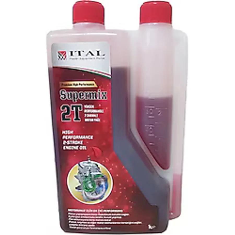 İtal Supermix 2 İki Zamanlı Motor Yağı 1 Lt Ölçekli