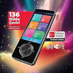 italky Smart Translator Elektronik Çeviri 136 Dilde Çeviri & Türkçe Menü