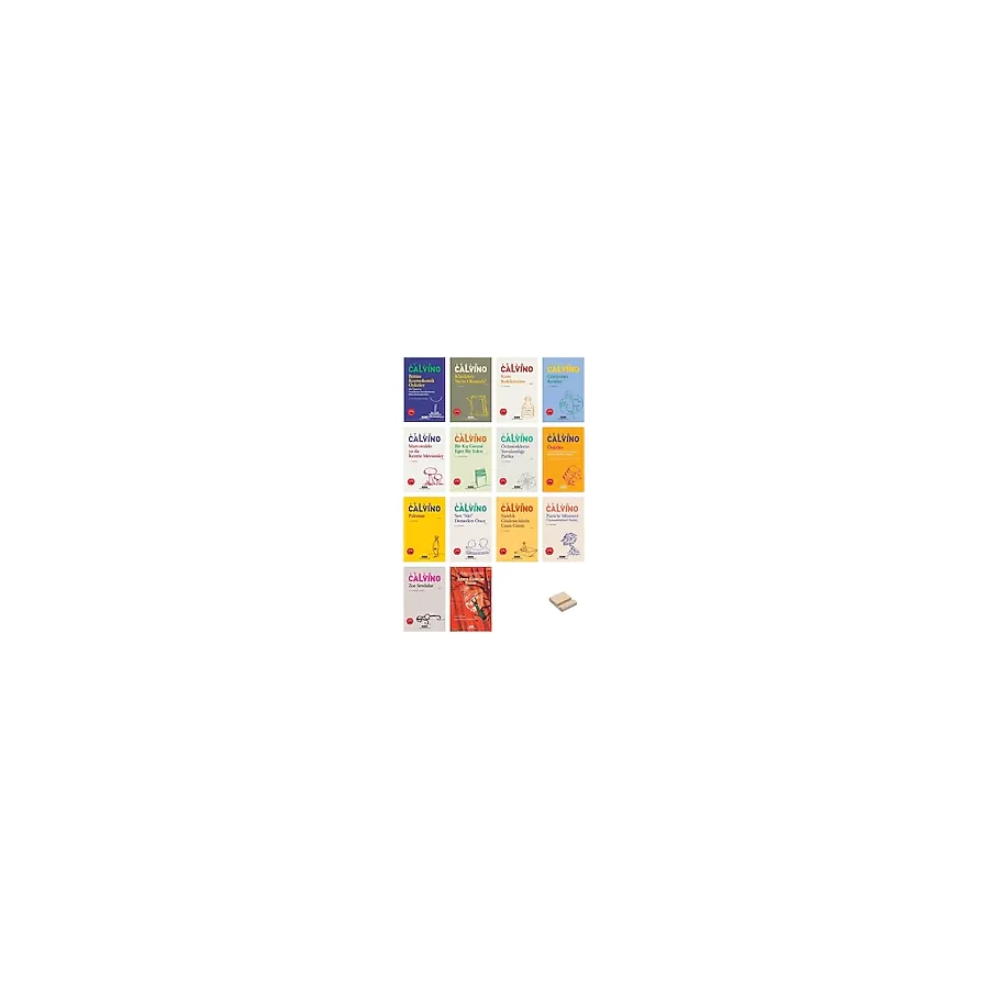 Italo Calvino Tüm Kitapları 14lü Set (Roman Öykü Deneme ve Anlatı)
