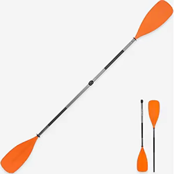 Itiwit Ayarlanır Kano Küreği - 2 Parçalı - 100 - Turuncu - 215 cm