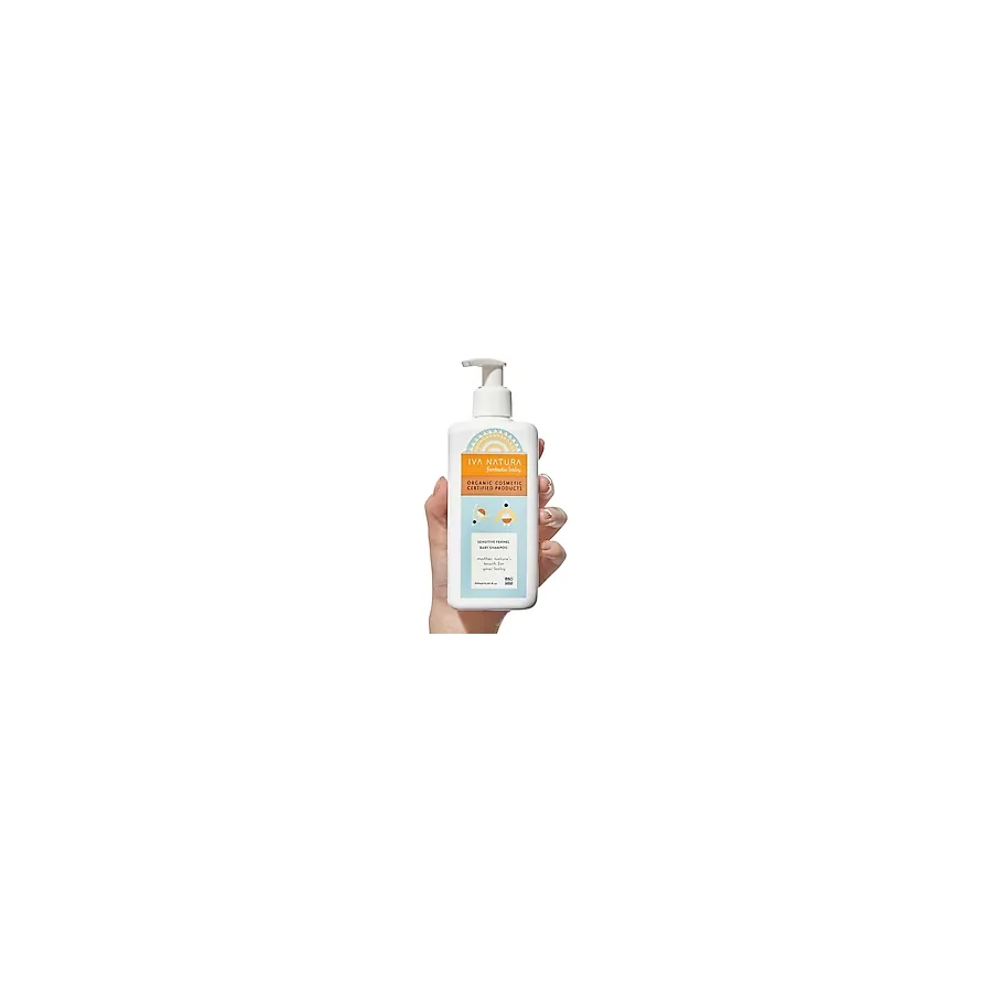 IVA NATURA Iva Bebek Şampuanı Aloe Vera & Rezene Özlü - Göz Yakmayan - Sülfatsız - 350 ml - Standart