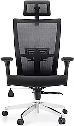 Ivo Office Vintage Krom Ayaklı Yönetici Koltuğu