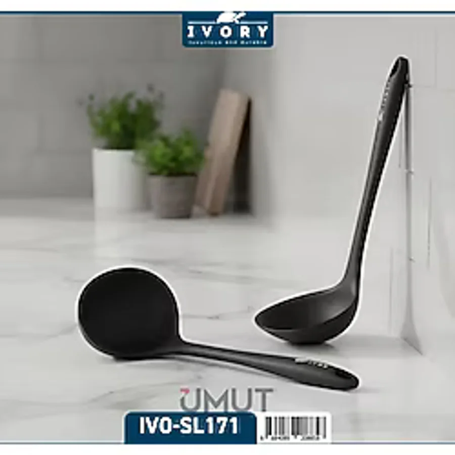 Ivory Silikon Kepçe Siyah IVO-SL171