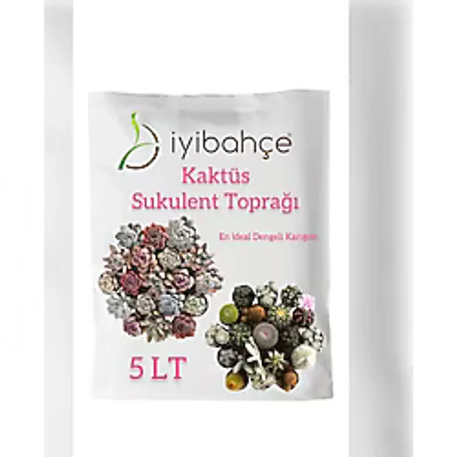 İYİBAHÇE KAKTÜS-SUKULENT TOPRAĞI 5 LT