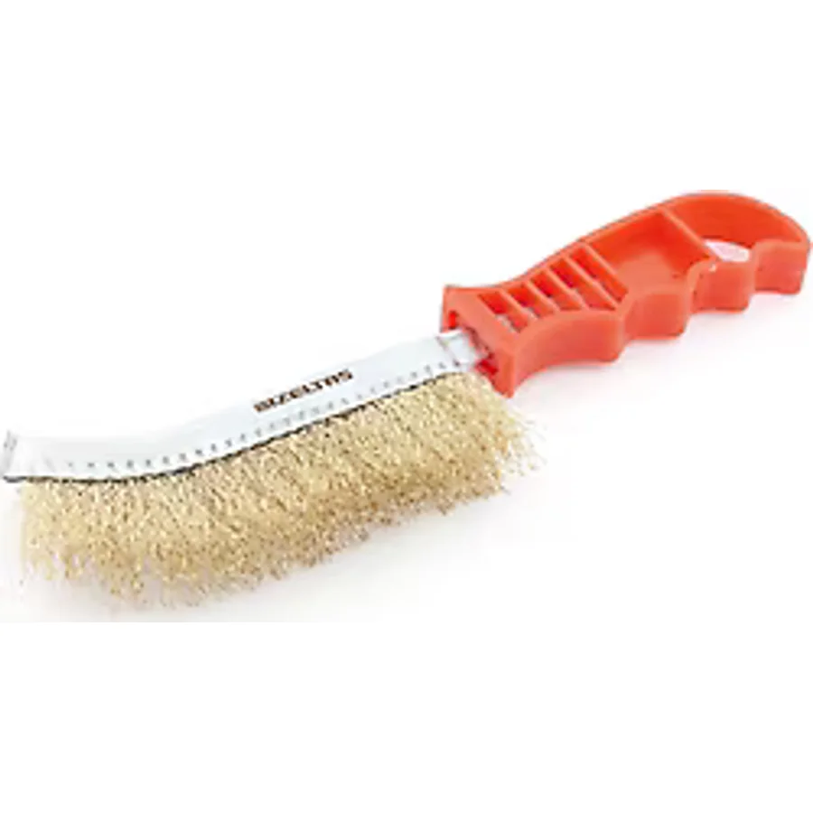 İzeltaş 07416 270 mm Kıvrık Uçlu Tel Fırça