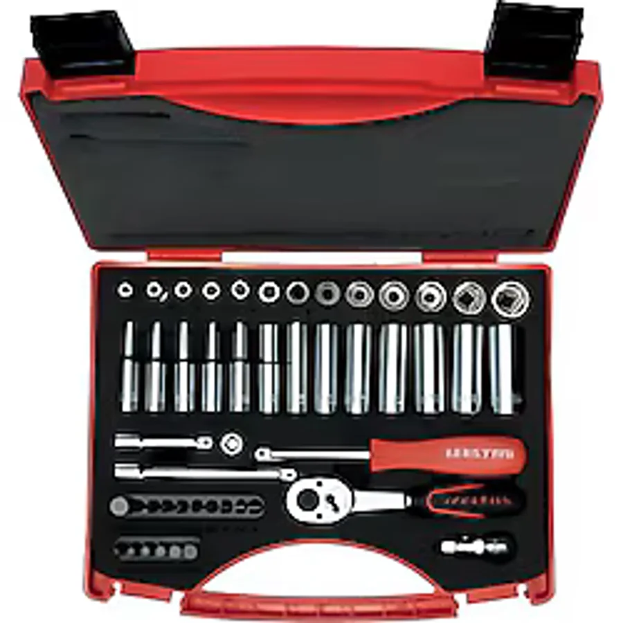 İzeltaş 1400 1/4 Altı Köşe Lokma Anahtar Ve Bits Set 48 Parça - 14000005131
