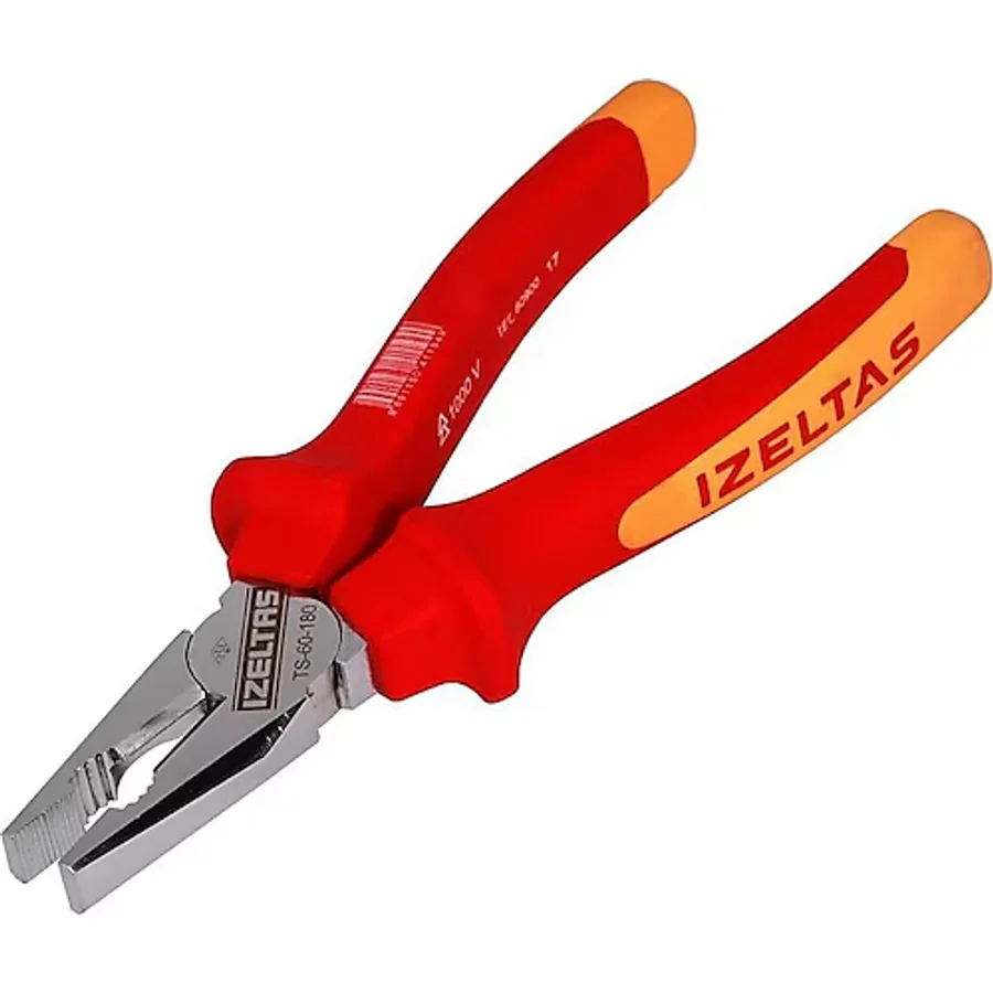 İzeltaş 3020126160 1000 V İzoleli Elektrikçi 160 mm Pense