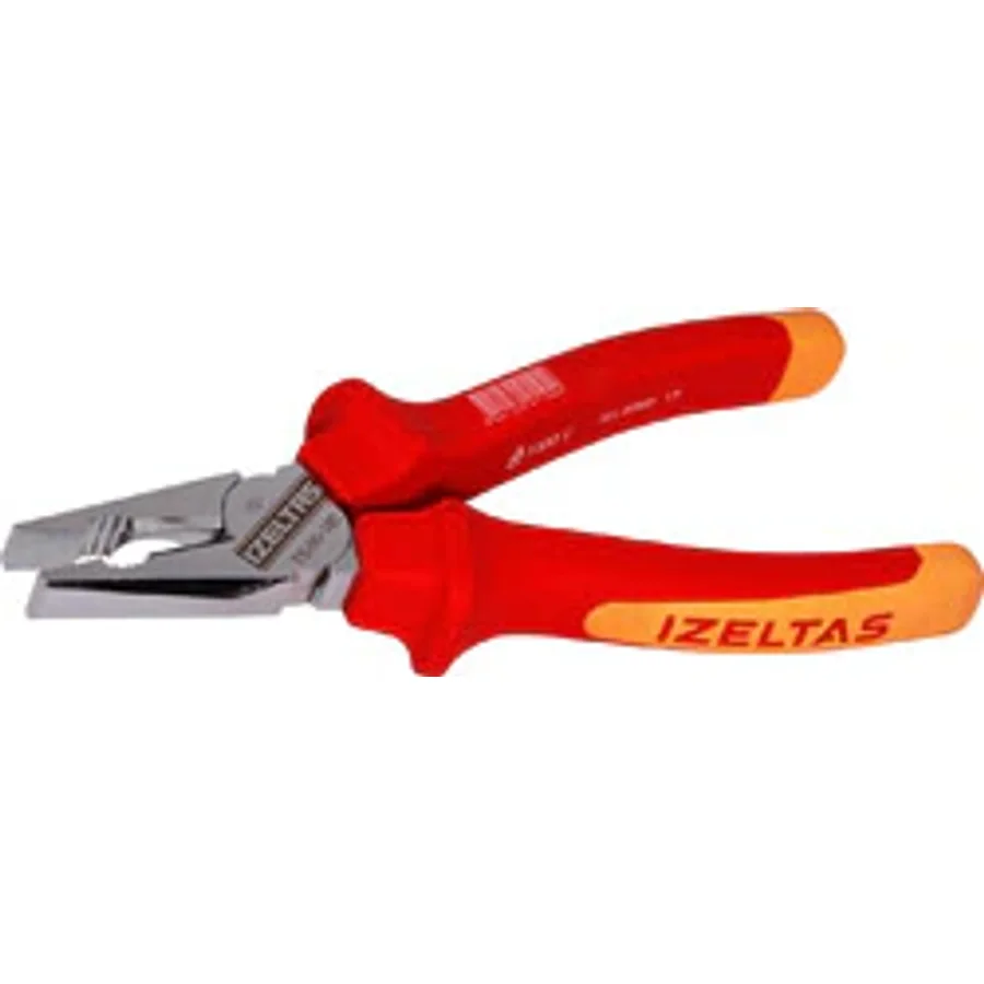 İzeltaş 3020126200 1000 V İzoleli Elektrikçi 200 mm Pense