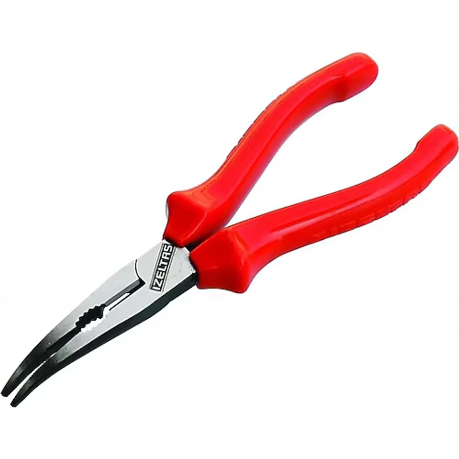 İzeltaş 3225 Opak Seri 160 mm Eğri Uçlu Uzun Kargaburun