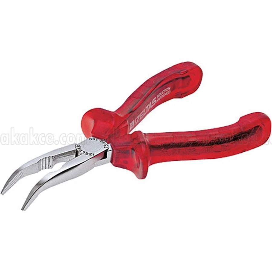 İzeltaş 3225 Opak Seri 180 mm Eğri Uçlu Uzun Kargaburun
