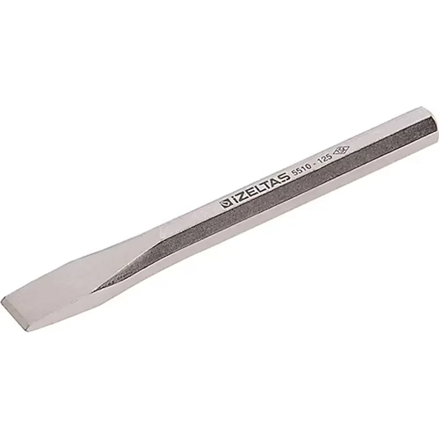 İzeltaş 5510 125 mm Krom Tesviye Düz Keski
