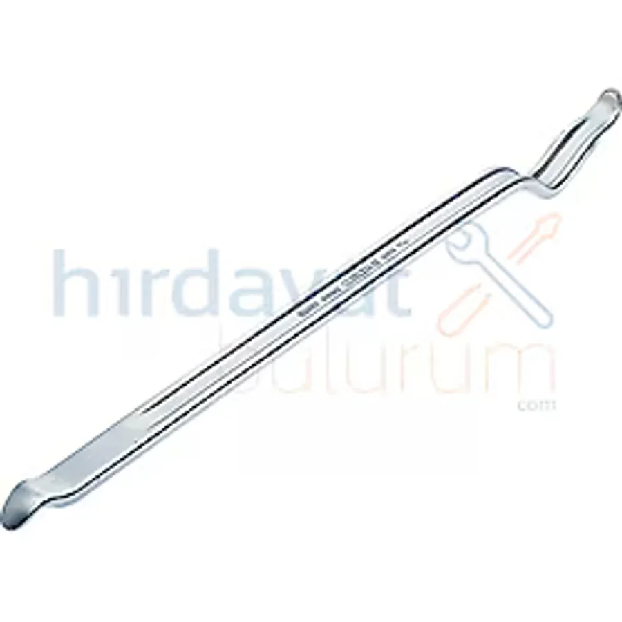 İzeltaş 6360 600 mm Kıvrık Uçlu Krom Levye