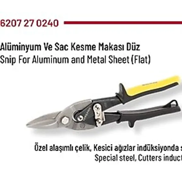 İzeltaş Alüminyum Ve Saç Kesme Makası