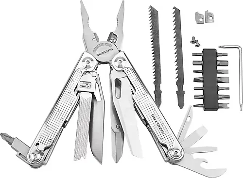 İzeltaş Multi Tool Pro 180 mm 15 Fonksiyonlu Çok Amaçlı Çakı
