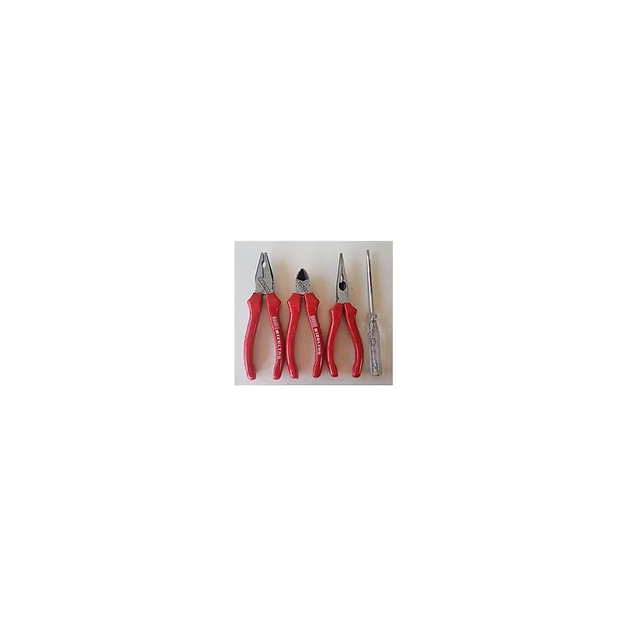 Izeltaş Set 180 mm Pense 160MM Yankeskı 160 mm Kargaburun 190MM Kotrol Kalemi