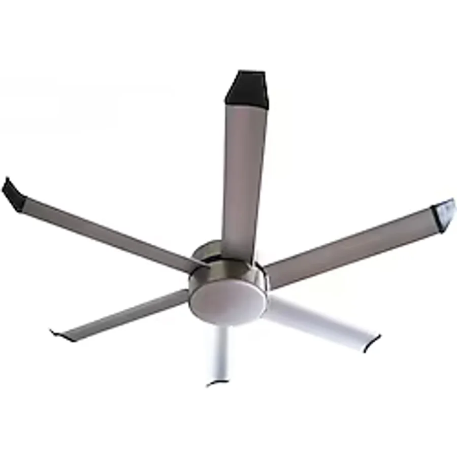Izmir Dc Motor Gümüş - 152 cm . Aydınlatmalı ve Uzaktan Kumandalı Tavan Vantilatörü - Nikel