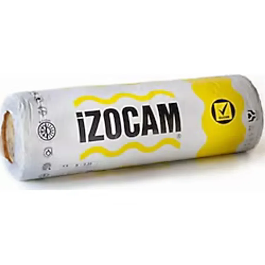 Izocam Camyünü 10 Cm.Çati Şiltesi 120 X 800 Cm [ 9,60 M2/Rulo ]