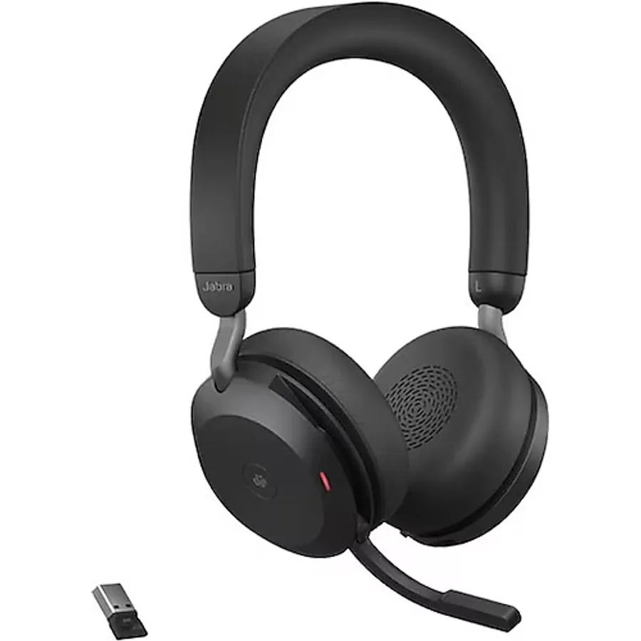 Jabra Evolve2 75 MS USB Stereo Kulak Üstü Çağrı Merkezi Kulaklığı