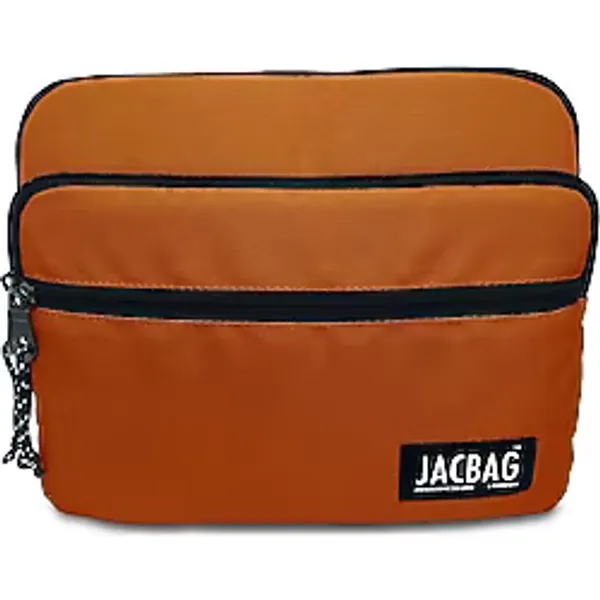 Jacbag Kiremit Turuncu Üç Cepli Tablet Telefon Çantası - Kız Çocuk/Kadın