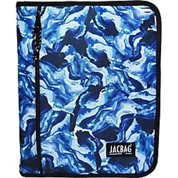 Jacbag OrganiZip-Fermuarlı Dosya Çanta A4 - Açık Mavi - Göl Mavisi