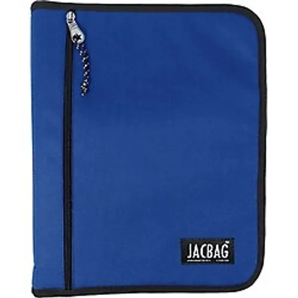 Jacbag OrganiZip-Fermuarlı Dosya Çanta A4 - Saks
