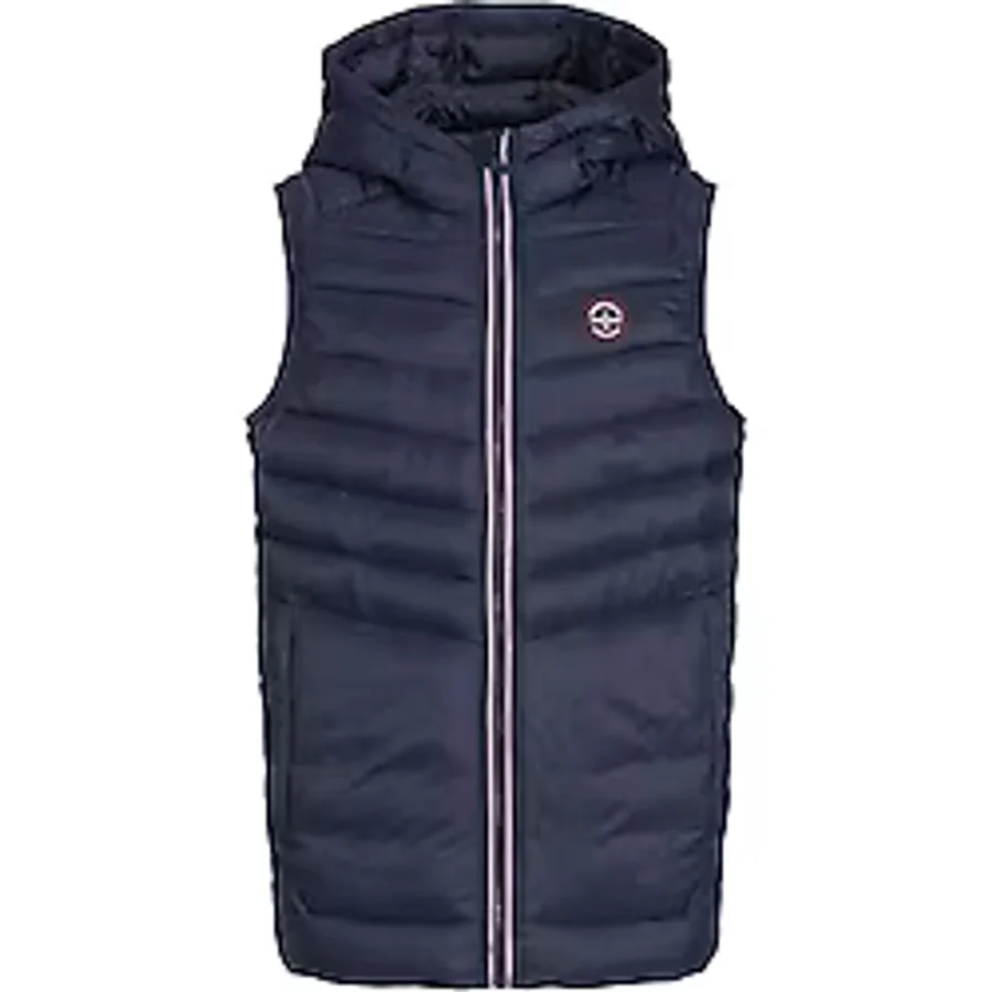 JACK & JONES boy kapitone yelek Junior, Lacivert (Navy Blazer)