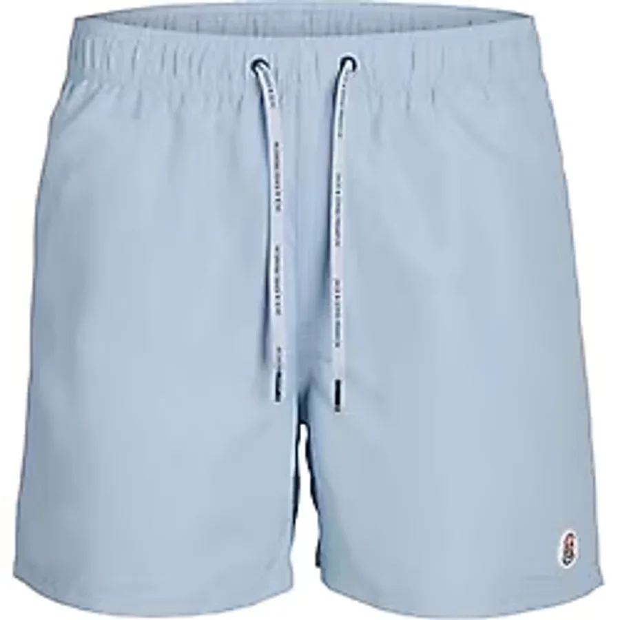 Jack & Jones Erkek JPSTSWIM JJPREMIUM ZIP FRANCE LY Deniz Şortu, Mavi, S