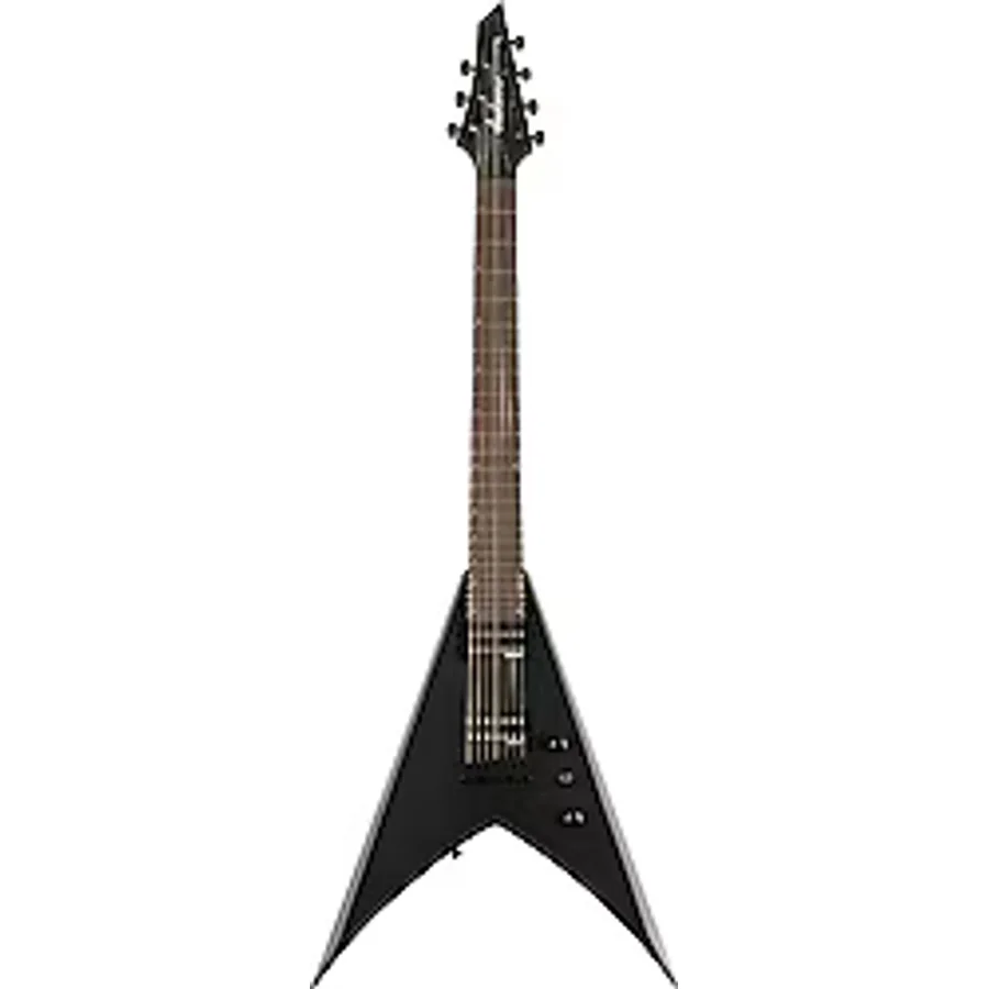 Jackson JS22-7 King V KV HT Amaranth Klavye Satin Black Elektro Gitar