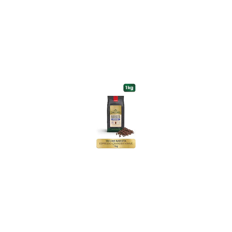 Jacobs Barista Editions 1 kg Espresso Çekirdek Kahve Yavaş Kavrulmuş Baharatlı Aroma