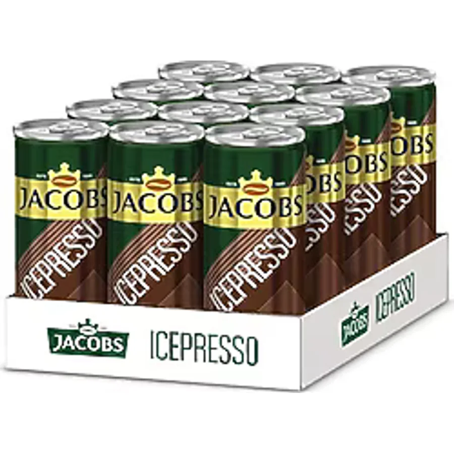 Jacobs Ice Presso Klasik Soğuk Kahve 12x250 ml