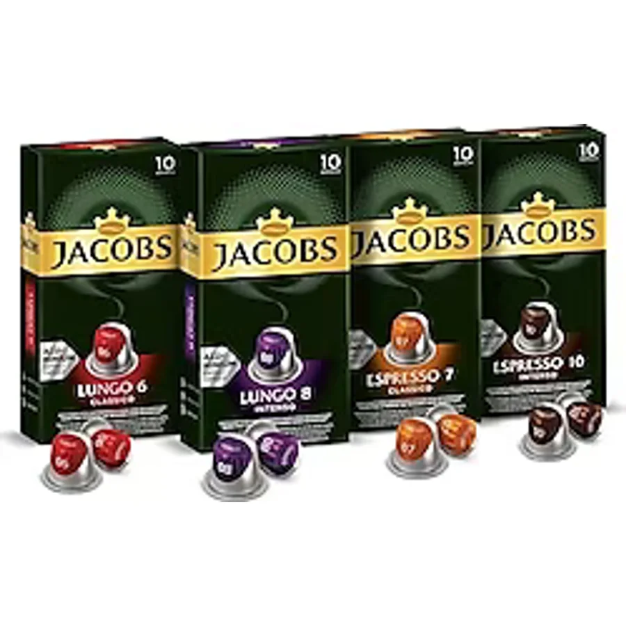 Jacobs Kapsül Kahve Tanışma Paketi 4'lü 40 Kapsül