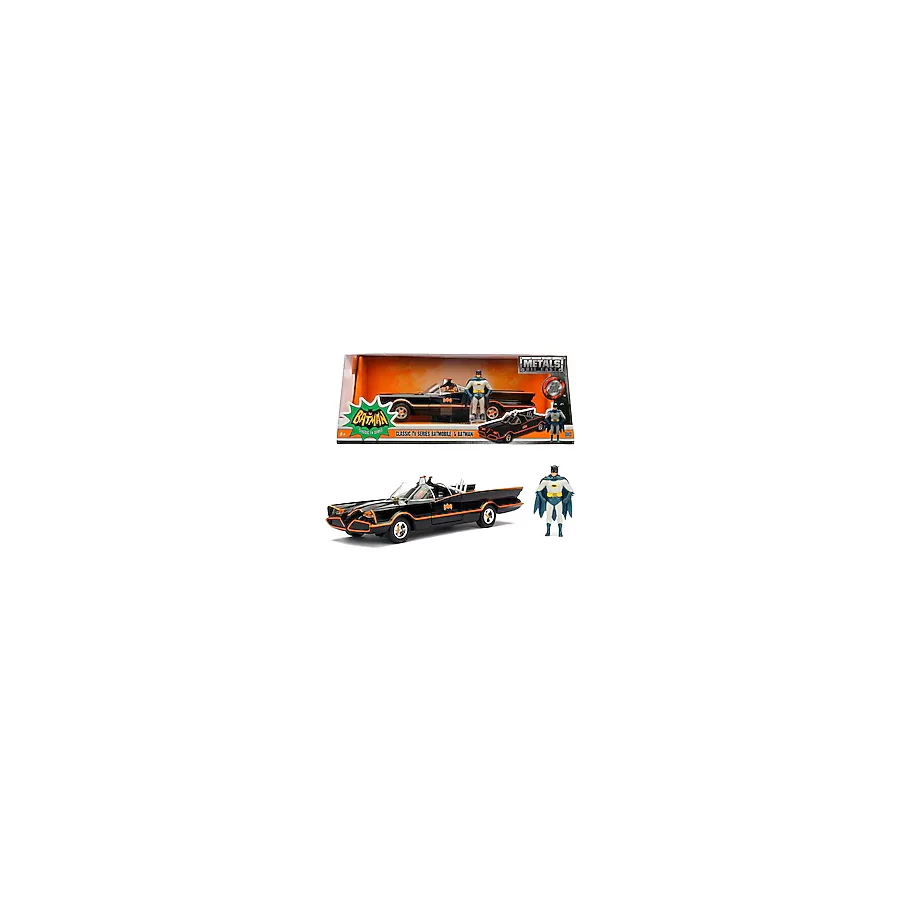 Jada Batman 1966 Classic Batmobile 1:24 Model Araba 9398259314R00