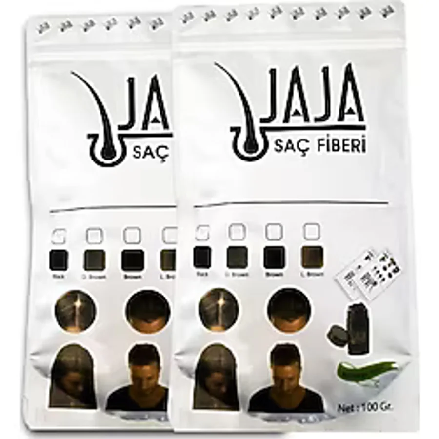 Jaja 200 Gr. Siyah Hair Fiber Saç Tozu Topik Ekonomik Boy