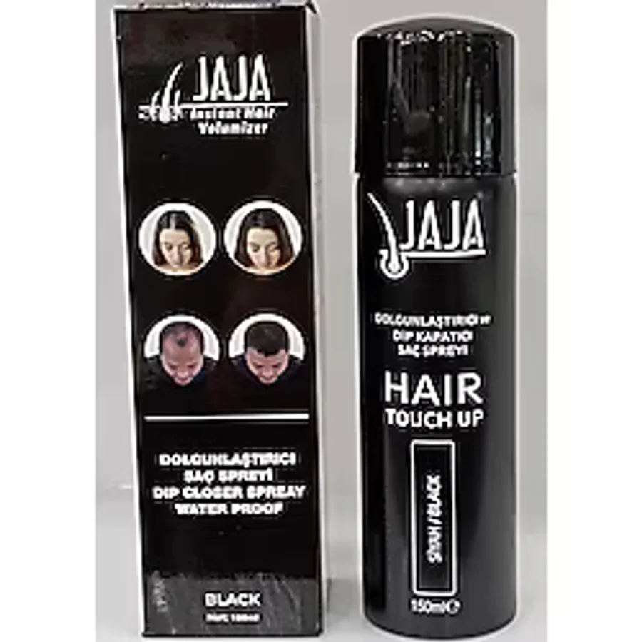 Jaja Saç Dolgunlaştırıcı Ve Dip Kapatıcı Saç Spreyi Siyah 150 Ml