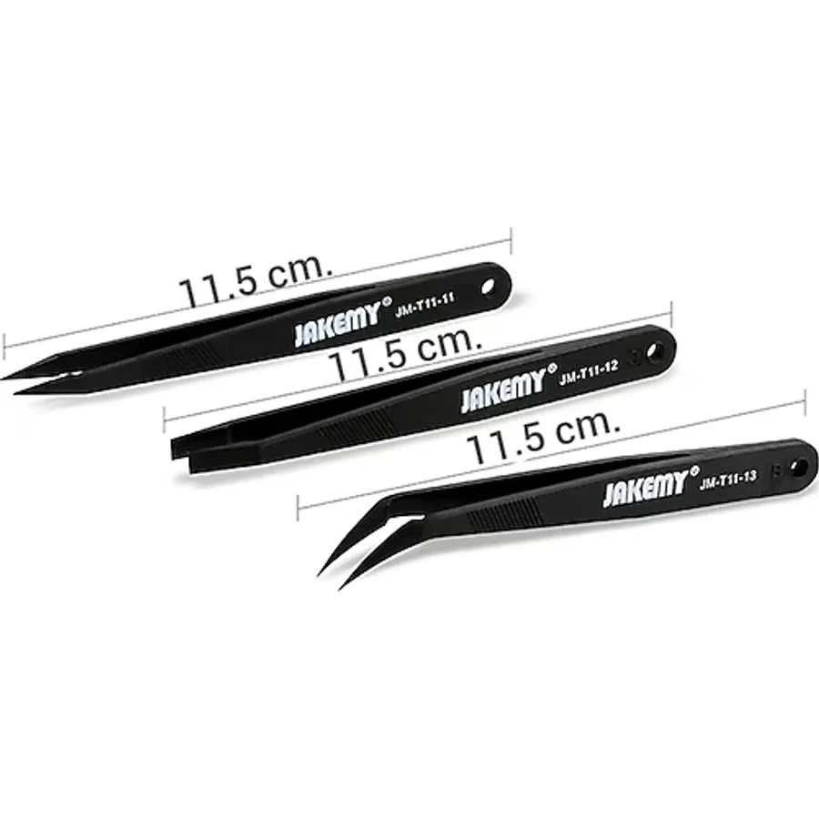 Jakemy Jm-t11 Karbon Fiber Cımbız 3 Parça Set