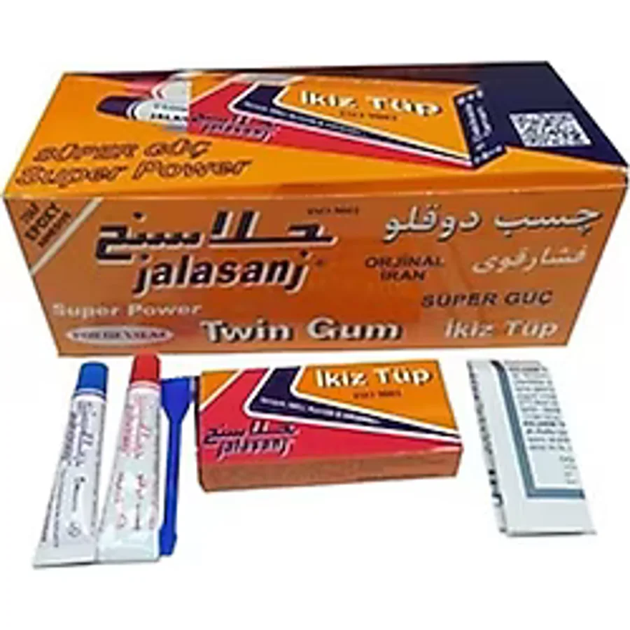 Jalasanj Iran Yapıştırıcı 24 Adet Ikiz Tüp Epoksi Metal Yapıştırıcı Orijinal