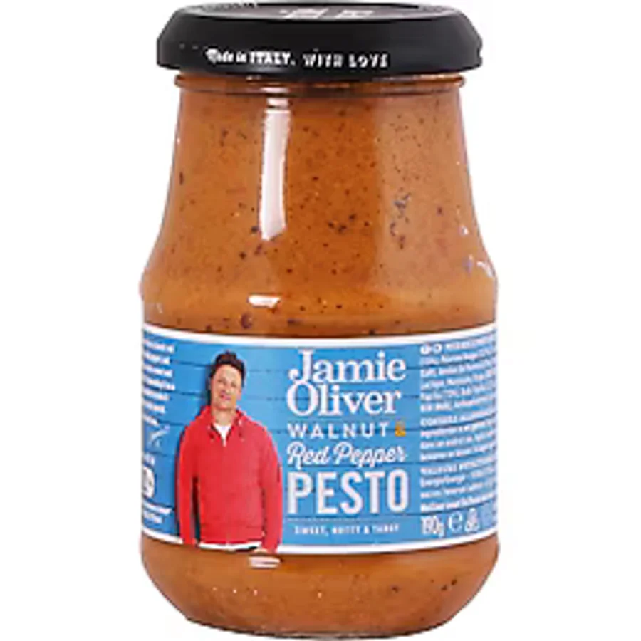 Jamie Oliver Ceviz Kırmızı Biberli Pesto 190 gr