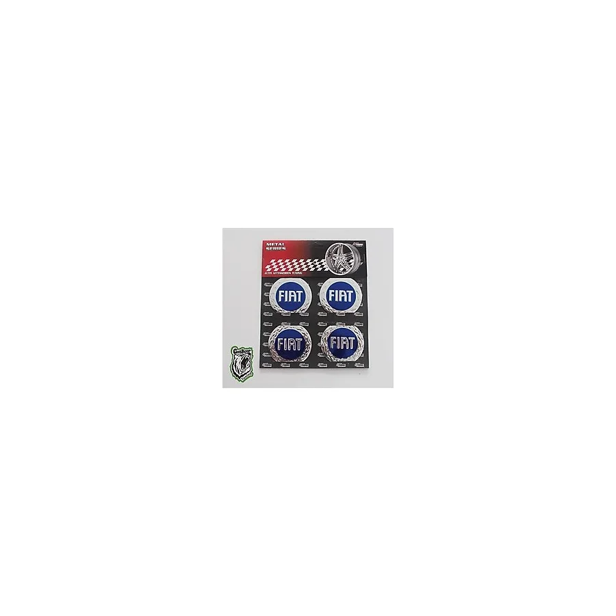 Jant Göbeği Etiketi Fiat 60Mm Çap Mavi (502481156)