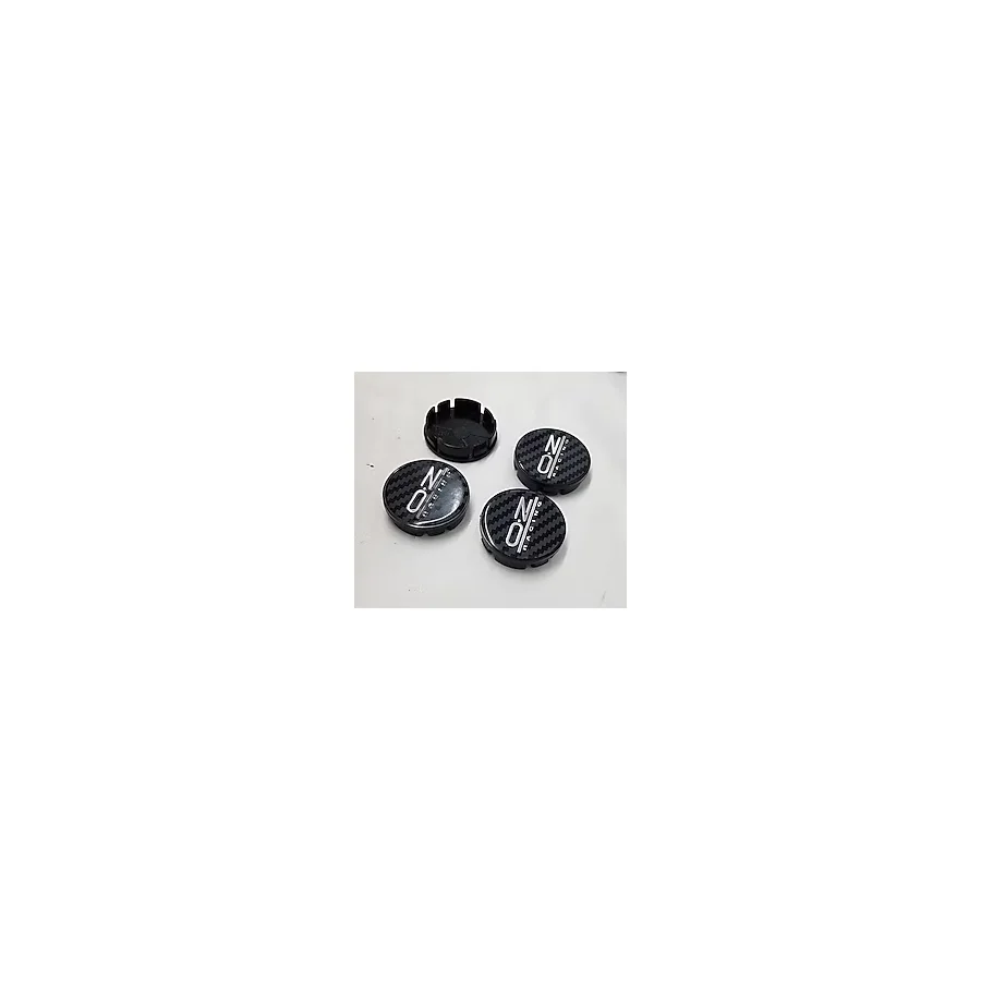 Jant Göbeği Oz Racing 65/62Mm Yuva 4Lü Set Alüminyum Siyah Karbon